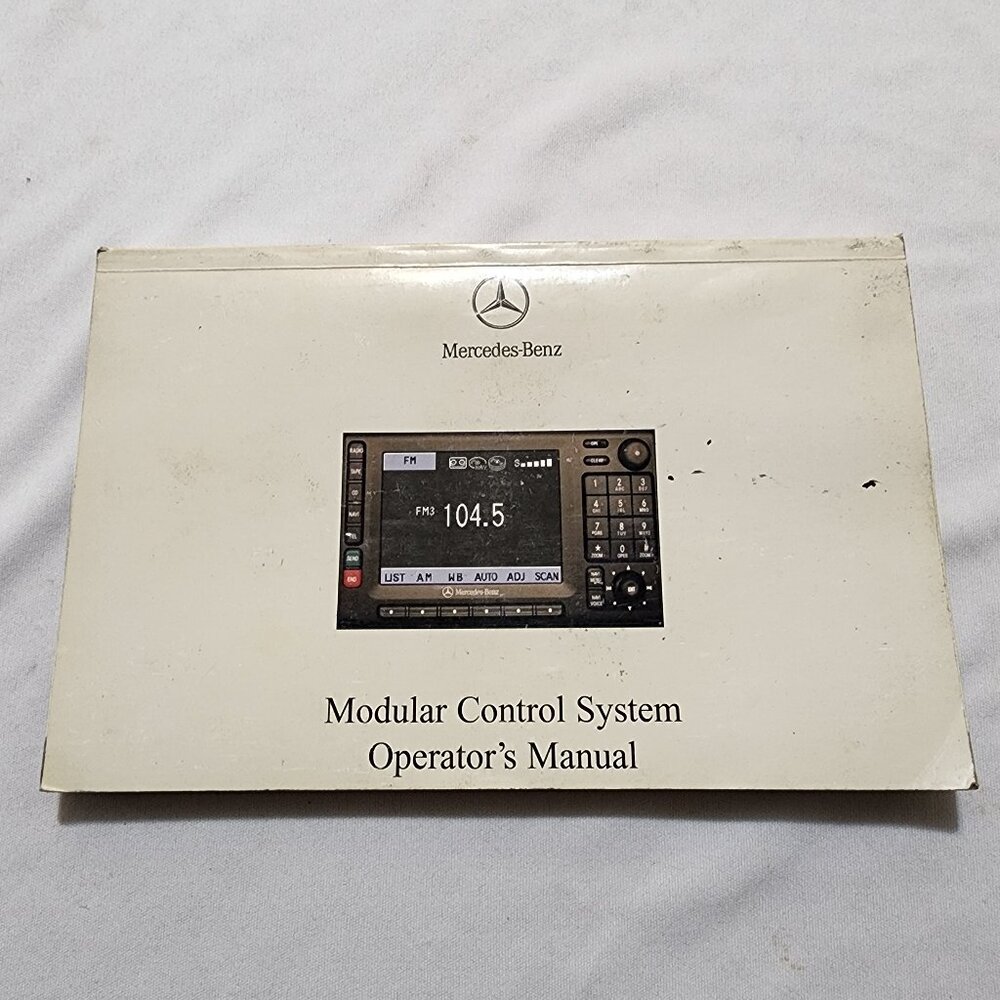 Mercedes Benz 1998-2005 W163 ML320 ML430 ML500 Owner's Manual Radio Navigation